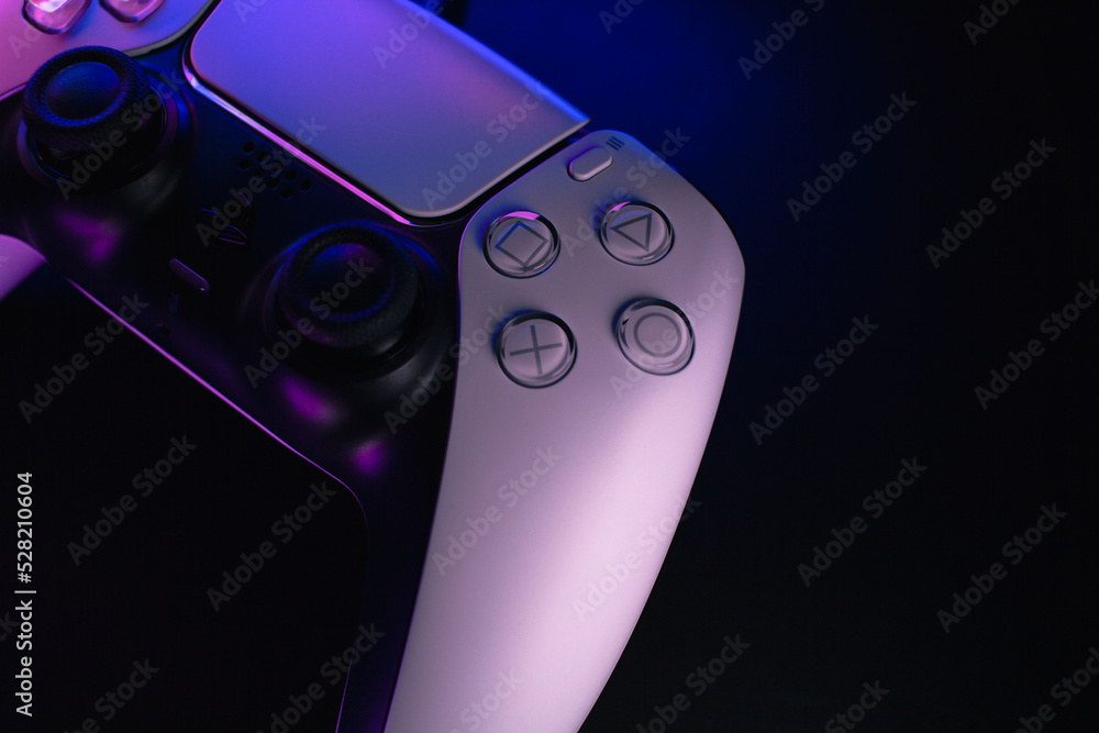 MÁLAGA - SPAIN - DECEMBER 20, 2021: Sony Playstation 5 Next Gen Console.  Dualsense Controller. Stock Photo | Adobe Stock