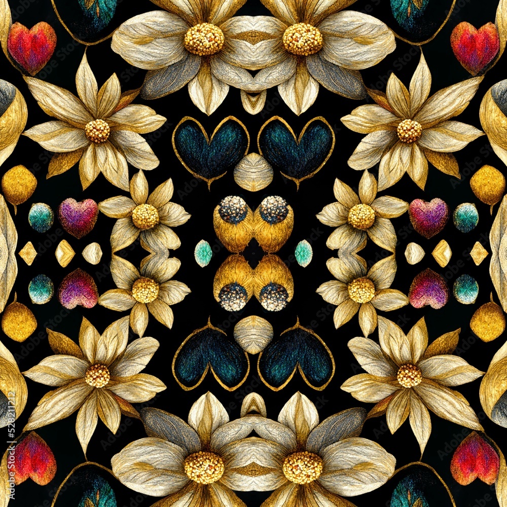 Flowers Style Pattern, Ornamental Wallpaper, Embroidery, Fantasy Home Decoration, European Style Ornaments, Botanical Illustrations, Architecture Patchwork, Interior and Exterior Surface, Natural Flowers Style Pattern, Ornamental Wallpaper, Embroidery, Fantasy Home Decoration, European Style Ornaments, Botanical Illustrations, Architecture Patchwork, Interior and Exterior Surface, Natural