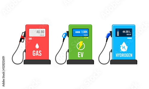 Comparison of alternative energy between oil, electricity and hydrogen