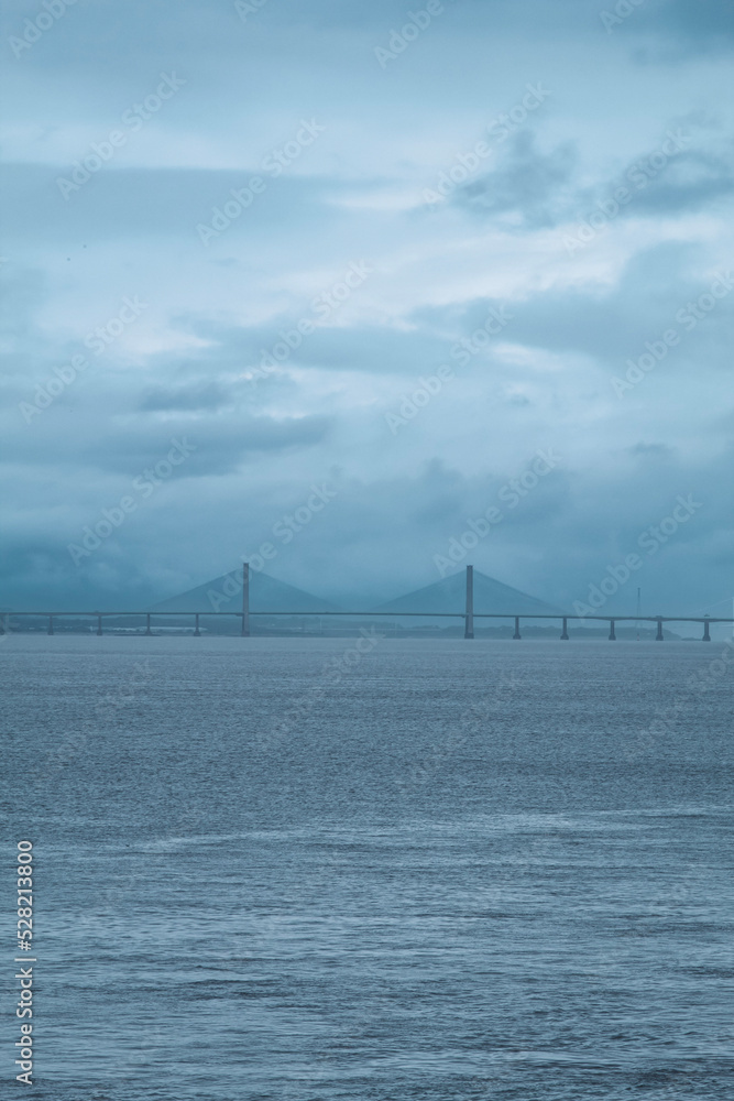 Obraz premium bridge over the river