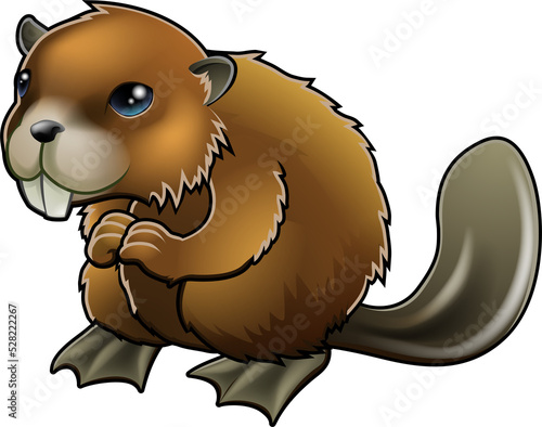 Cute Beaver