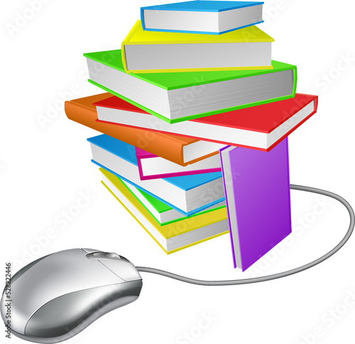 Book stack computer mouse