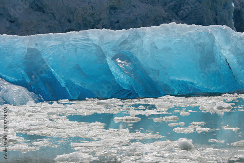 blue iceberg in Alaska