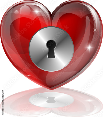Heart lock
