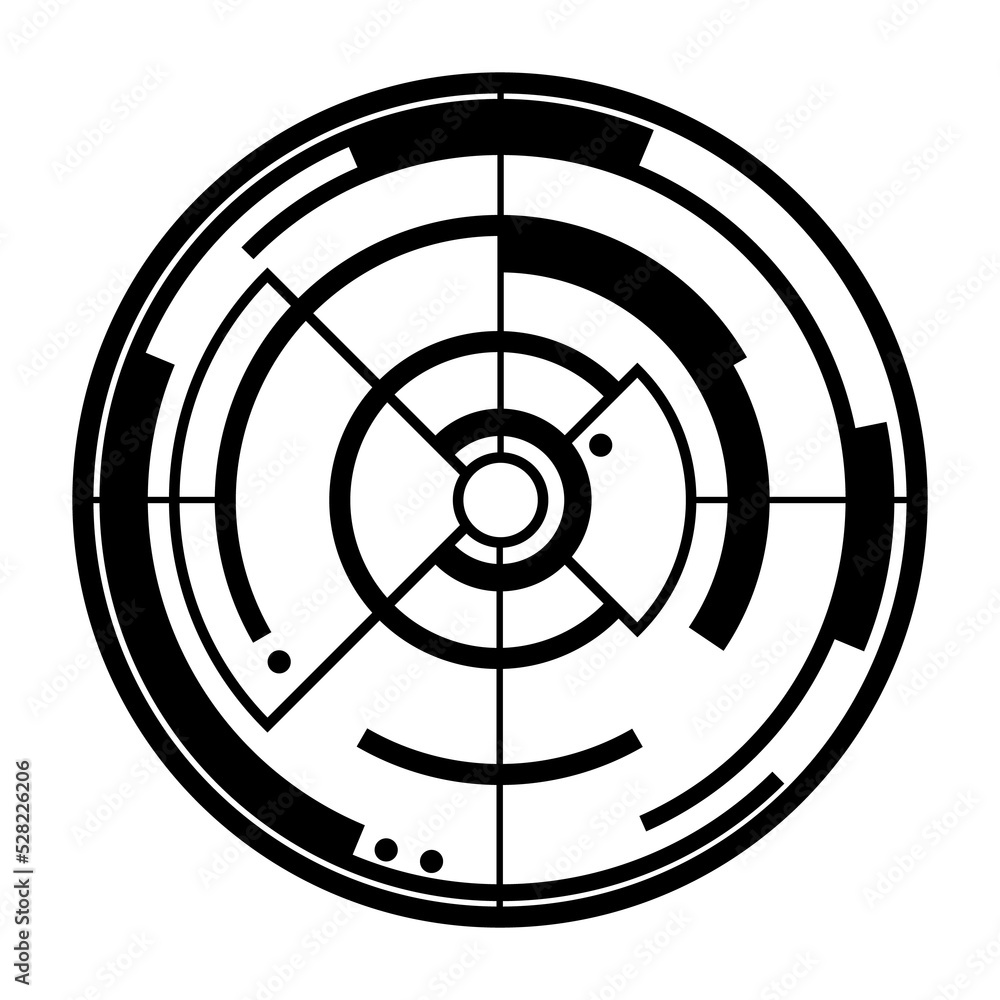 modern target for HUD interface illustration design styles. creative target formed in a futuristic or cyber style suitable for digital gaming. circles target isolated on white. modern target for HUD interface illustration design styles. creative target formed in a futuristic or cyber style suitable for digital gaming. circles target isolated on white.
