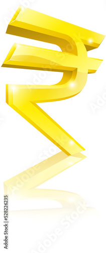 Rupee currency sign