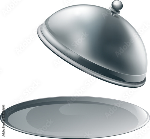 Εκτύπωση καμβά Open silver platter