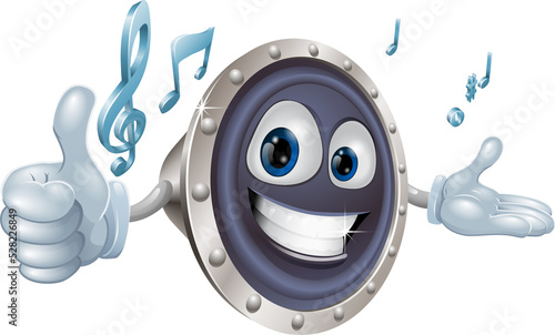 Speaker mascot