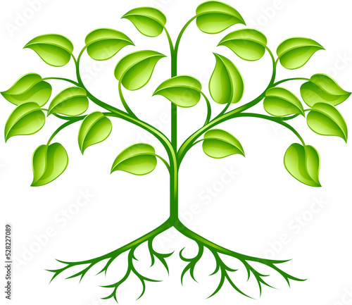 Stylised tree design