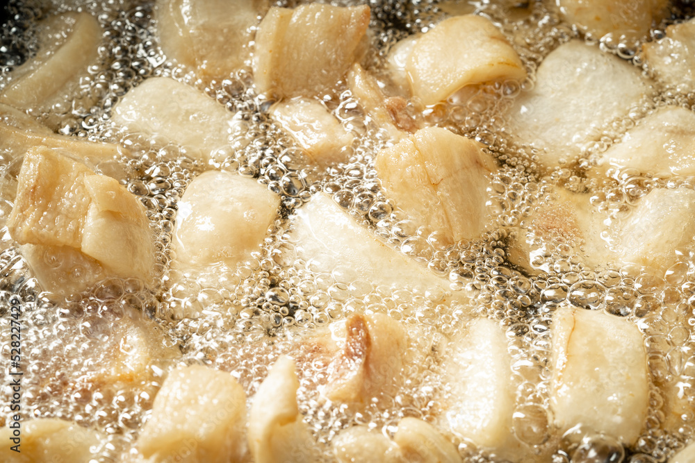 Chinese food local snack lard residue Chinese food local snack lard residue