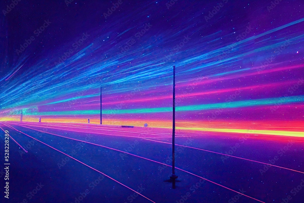 Neon rays lines moving with speed of light abstract background. Neon rays lines moving with speed of light abstract background.