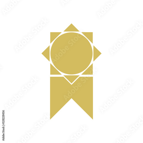 icon vector for completed course or something