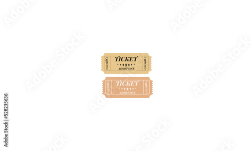 Stand Up Comedy Show Entry Ticket. Modern elegant design template of Event Ticket.