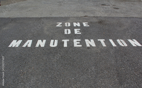 zone de manutention