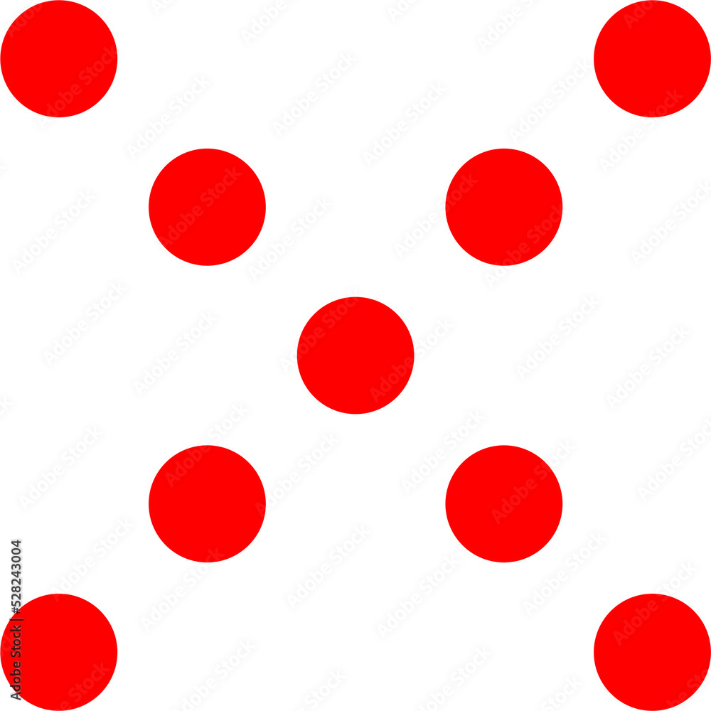 the dots form a cross the dots form a cross