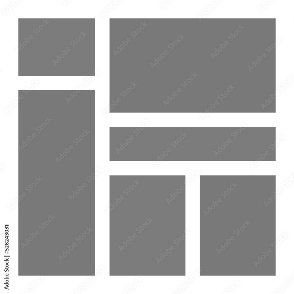 Dashboard Greyscale Glyph Icon