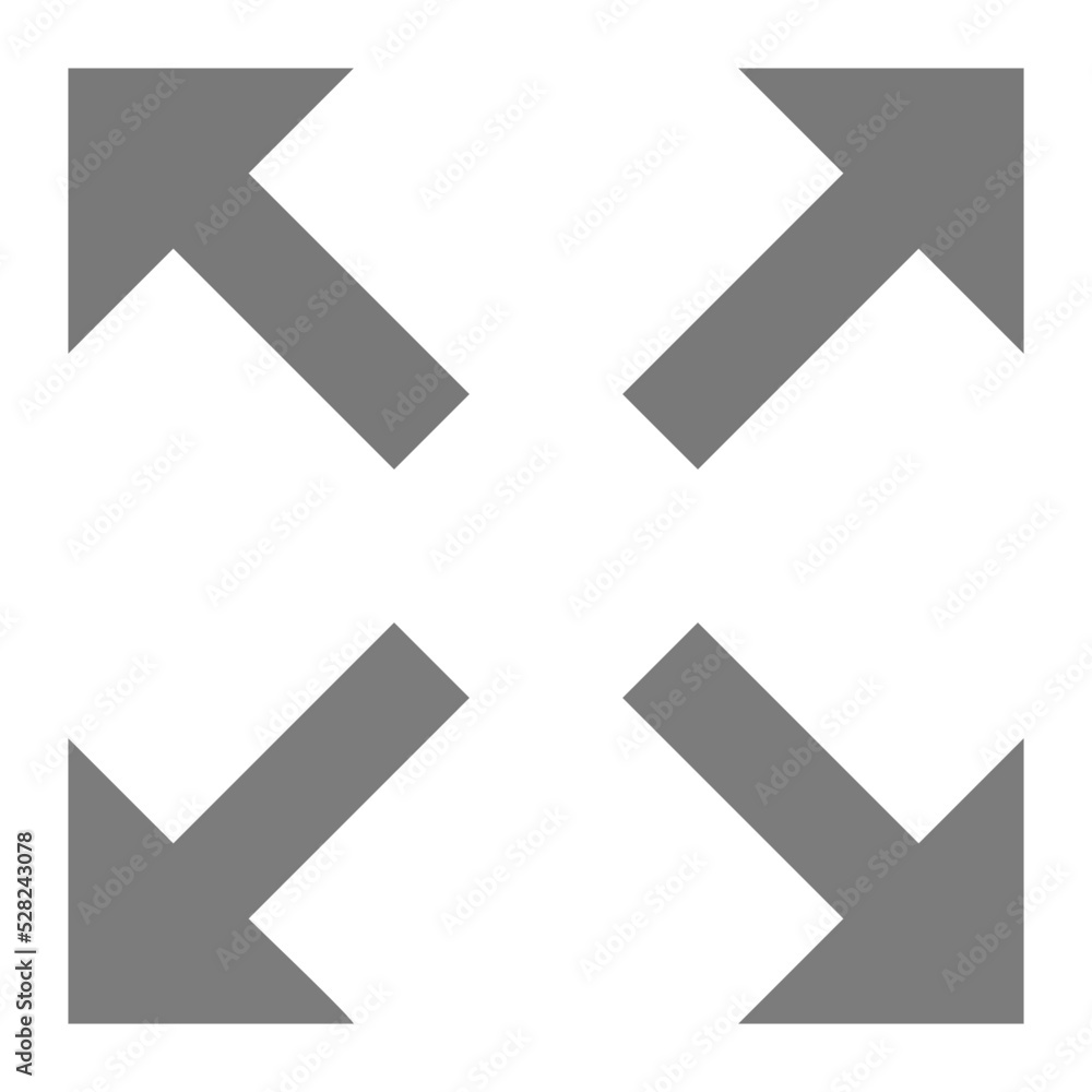 Maximize Greyscale Glyph Icon Maximize Greyscale Glyph Icon