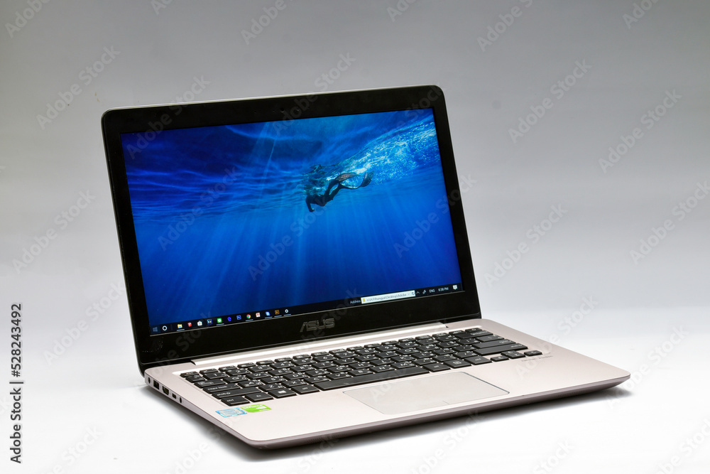 Fototapeta premium laptop with screen