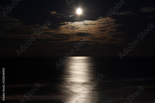 Luna sul mare di Senigallia