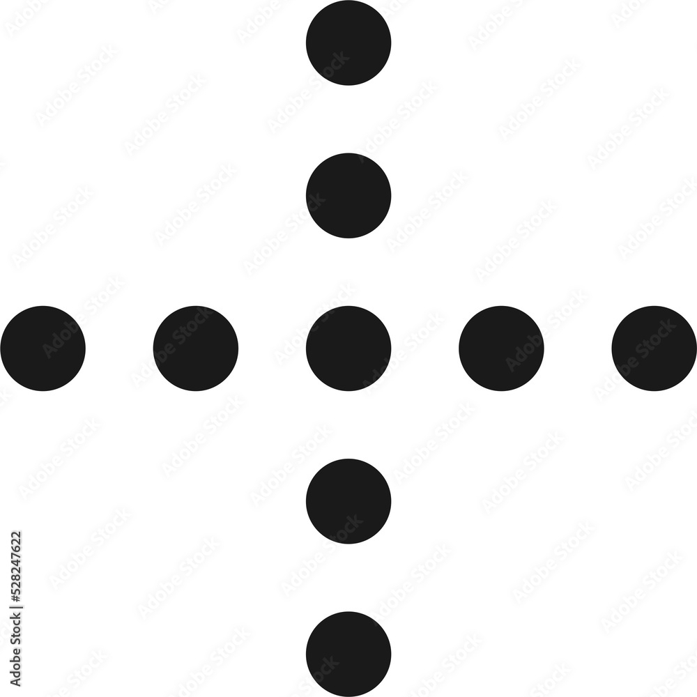 black plus dots black plus dots