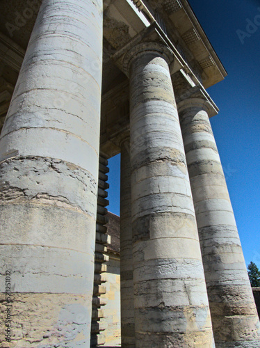 Arc-et-Senans, France 2022: Visit the magnificent Royal Saltworks built in the 18th century by the royal architect Claude-Nicolas LEDOUX. photo