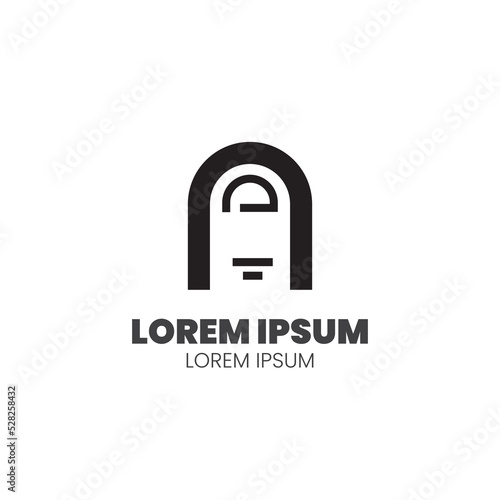 Finger Door Logo. This logo is formed from a combination of the finger and door logo