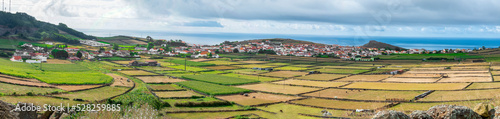 Vista panorâmica da Vila de Sao Sebastião do Concelho de Angra do Heroísmo  na Ilha Terceira, Açores photo