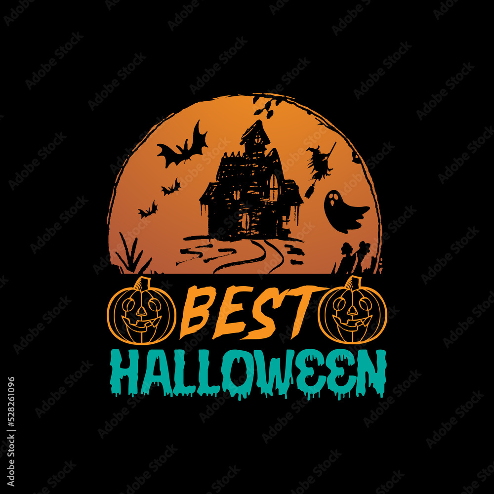 Best Halloween Trendy Halloween t shirt design ready for print