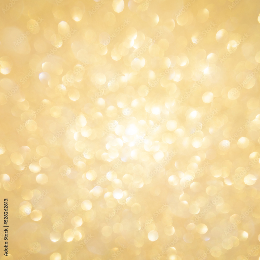 christmas golden glowlight glitter blur bokeh abstract  background.concept  holiday xmas and happy new year backdrop.