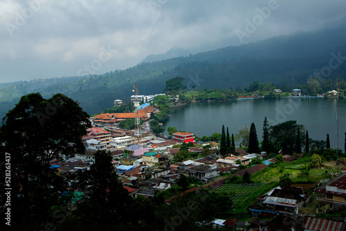 Settlements or houses of residents around Sarangan Lake photo