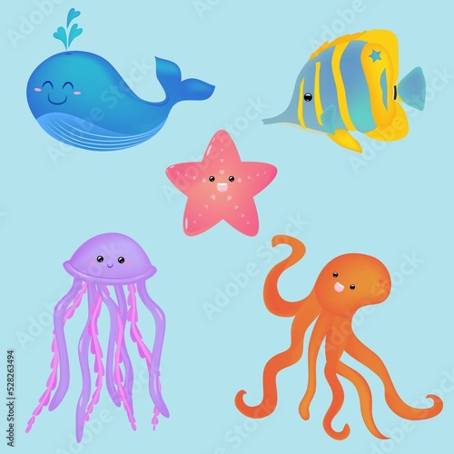 sea animals collection © Makko3