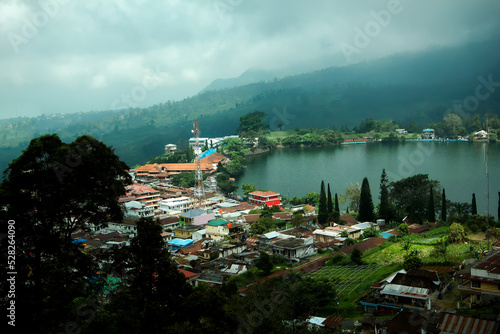 Settlements or houses of residents around Sarangan Lake photo