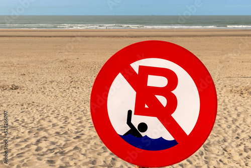 warning sing.no swimming. no swimming sing,belgium.verboden te baden