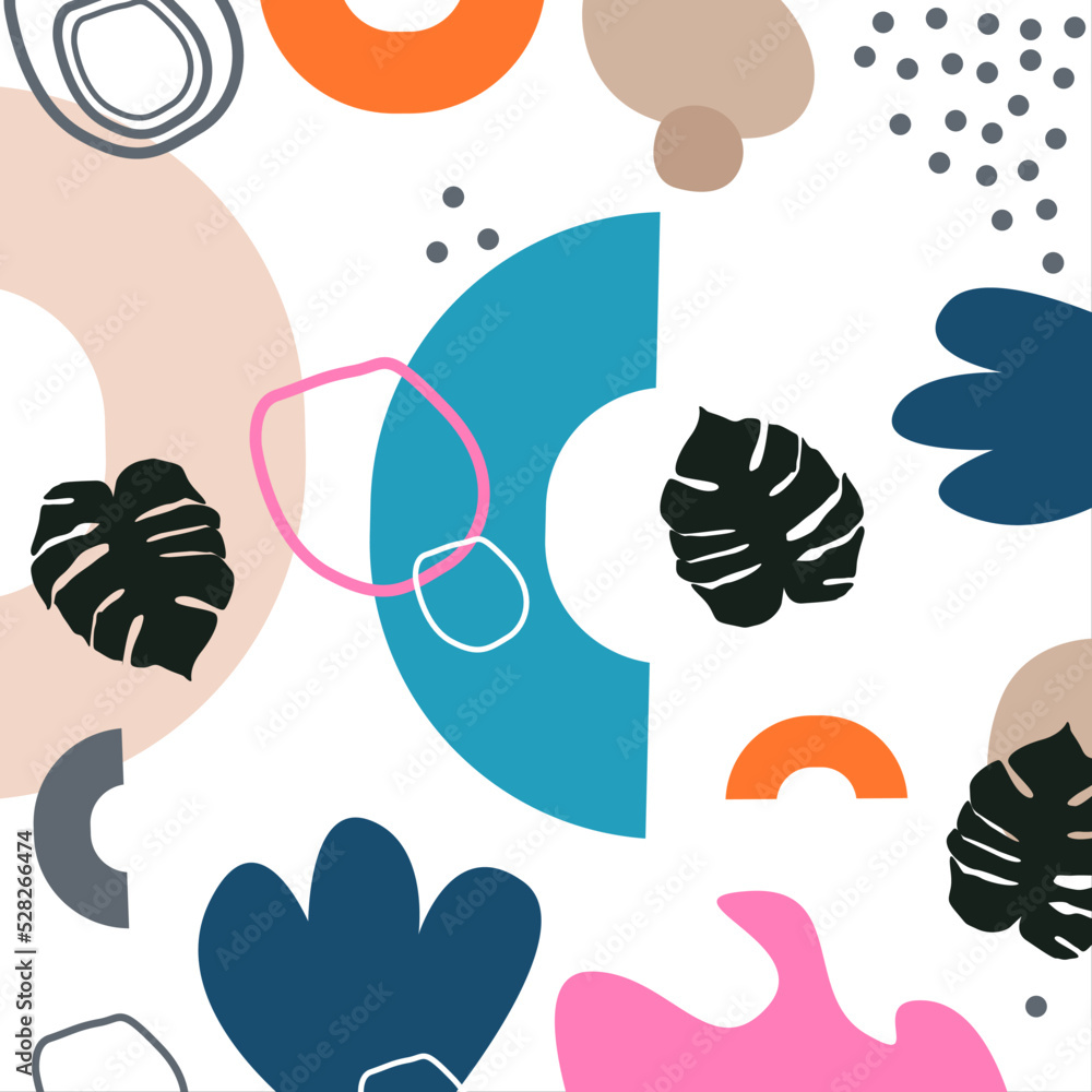 Fototapeta premium Abstract geometric background. Wallpaper