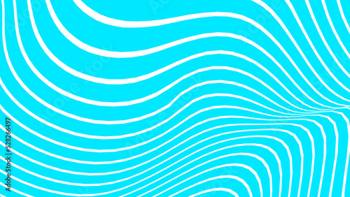 Abstract blue white color lines wave pattern texture background. Use for graphic design about fashion cosmetic summer holiday business concept.