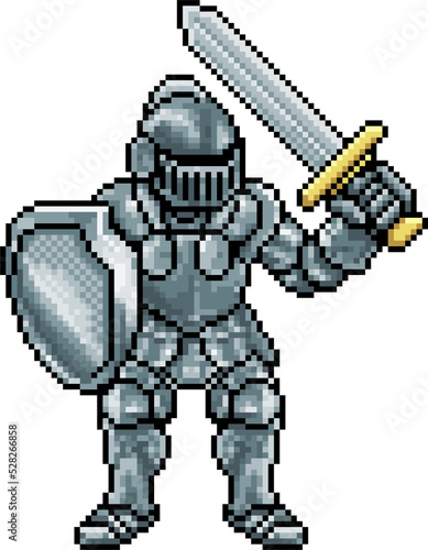 Pixel Art Knight