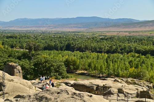 Nature Scenery Around Uplistsikhe Cave Town Near Gori, Georgia