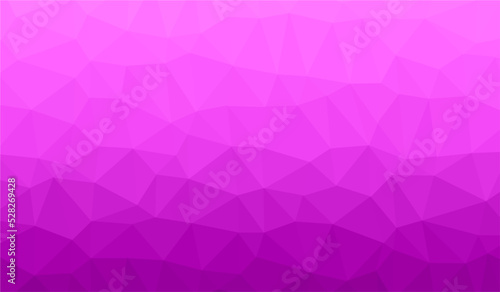 Pink Purple Low Poly Gradient Abstract Geometric Background Vector Illustration