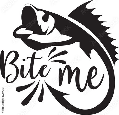 Fishing svg design cut files