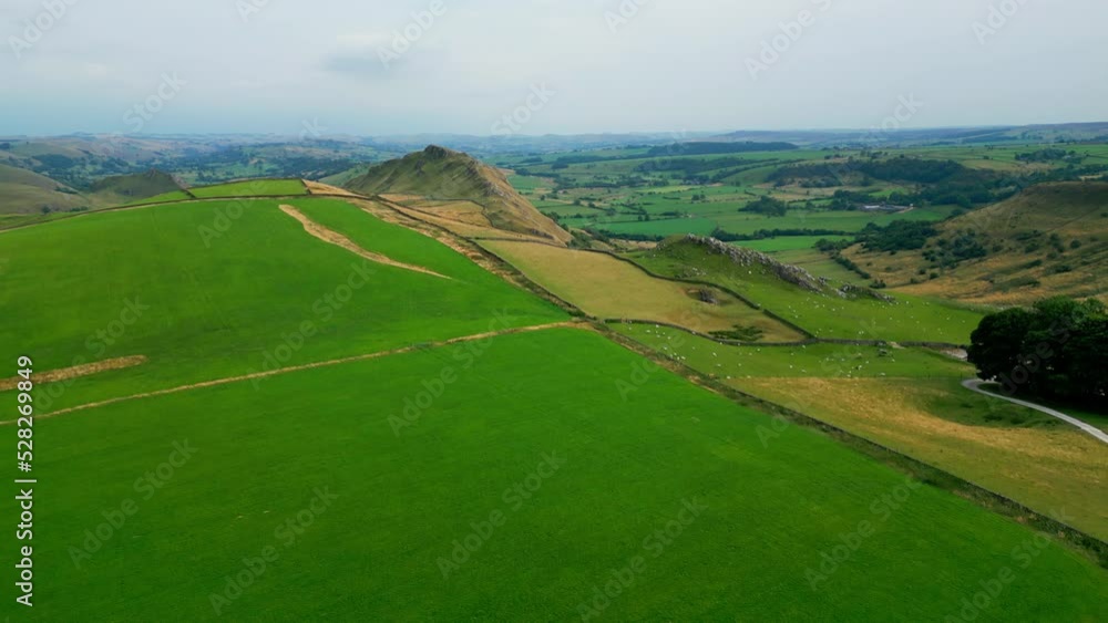 Amazing landscape of Peak District National Park - aerial view - drone photography Amazing landscape of Peak District National Park - aerial view - drone photography