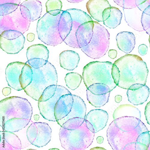 abstract colorful background with bubble
