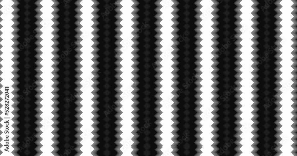 Abstract background with black and white stripes.Seamless loop video. Abstract background with black and white stripes.Seamless loop video.