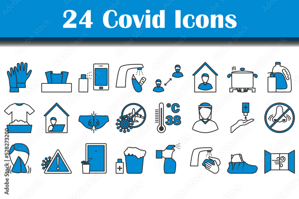 Covid Icon Set Covid Icon Set