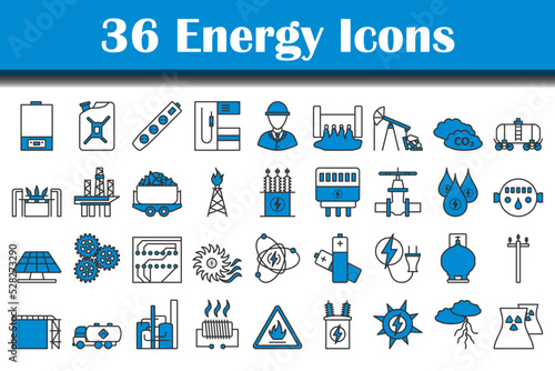 Energy Icon Set