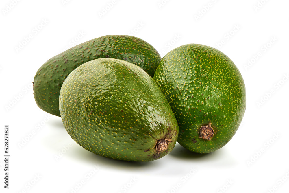 Avocado, isolated on white background. Avocado, isolated on white background.