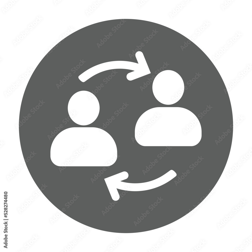 Collaboration, communication, coworking, management icon Collaboration, communication, coworking, management icon