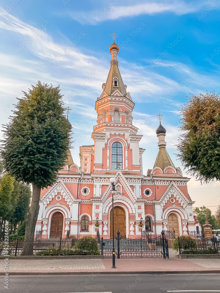 Holy intercession Cathedral in Grodno, Belarus.