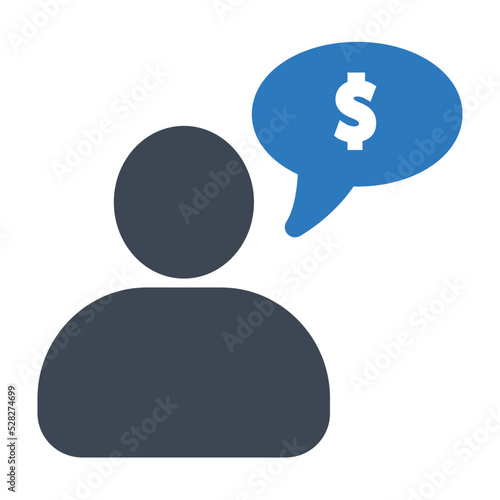 Dollar, sales, support icon