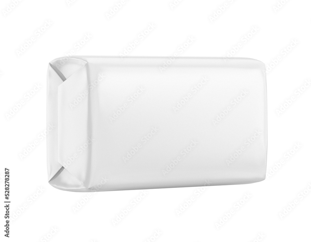 Soap bar packaging box isolated Soap bar packaging box isolated