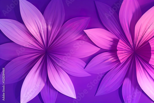 pink and purple floral abstract background, pink and purple petals, colorful wallpaper, zen spa massage aromatherapy, 3d render, 3d illustration